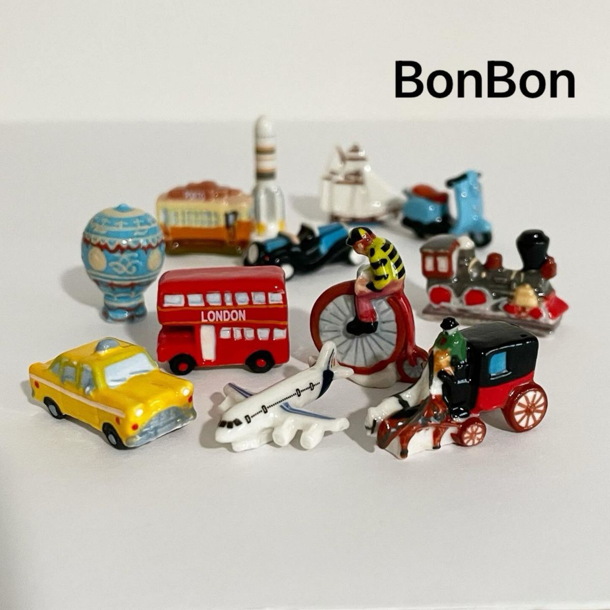世界の乗り物 フェーブ フェーヴ 陶器 置物 フランス 馬車 世界の乗り物 フェーブ フェーヴ 陶器 置物 フランス 馬車