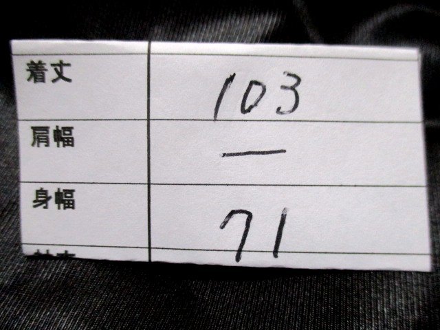 f8 アシックス asics 中綿ベンチコート 黒×シルバー系 71-8の画像2