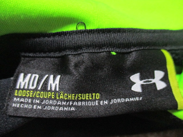 f25　アンダーアーマー　UNDER ARMOUR　パーカー　紺　51-8　_画像5