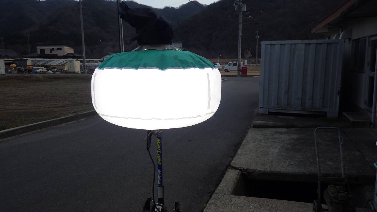 ヤンマ ライトボーイ UFO やまびこ バルーン投光器 工具、DIY用品 ヤンマ ライトボーイ UFO やまびこ バルーン投光器 工具、DIY用品
