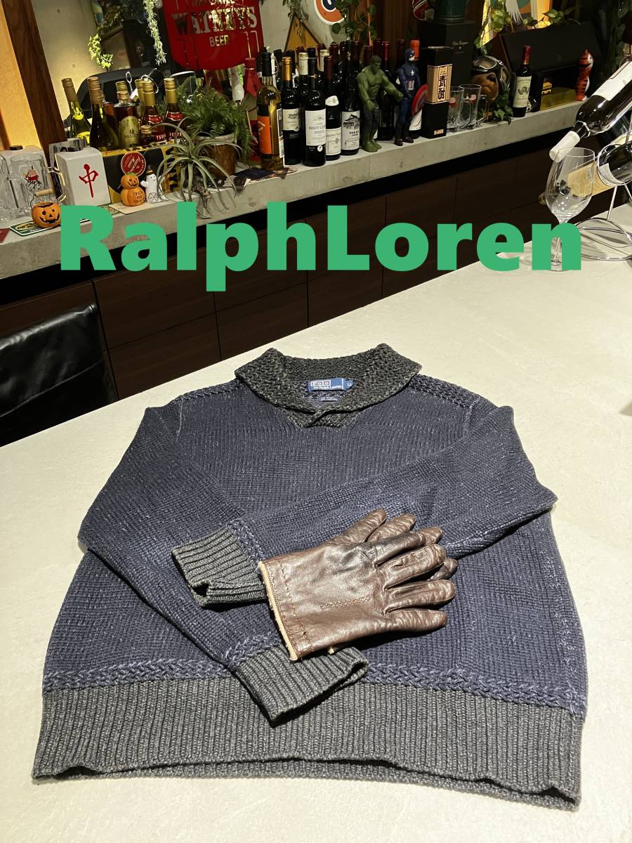 ★美品★Ralph Lauren/ラルフローレン☆ブルゾン ジャケット セーター