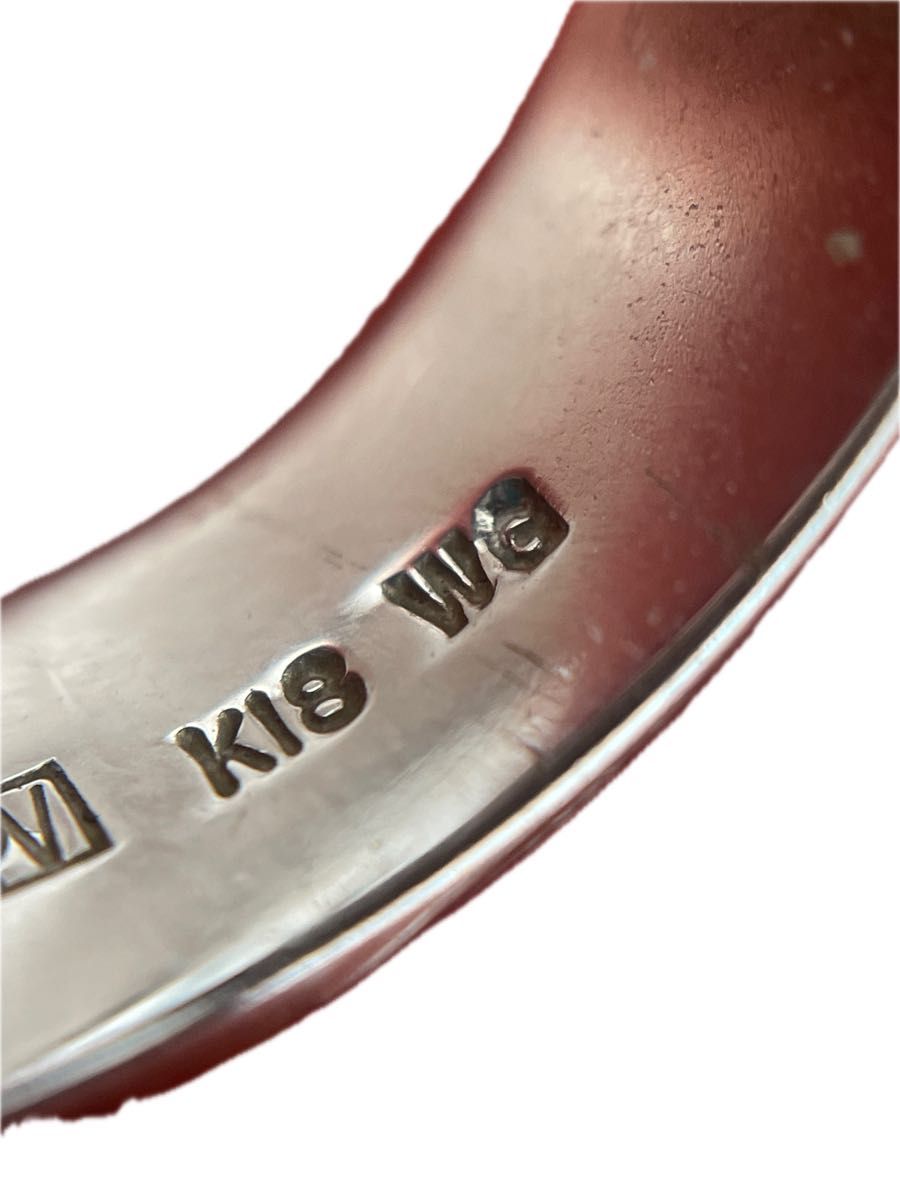 高品質　ダイヤモンドリング　K18wg　1.02ct ダイヤモンド パヴェリング ダイヤモンド 指輪 ホワイトゴールド