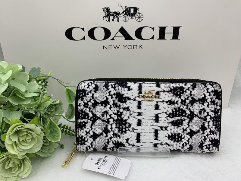 コーチ COACH 長財布 財布 レディース メンズ プレゼント 贈り物 ラウンドファスナー ロング ジップ 新品未使用 ファッション F53659 C183_画像1