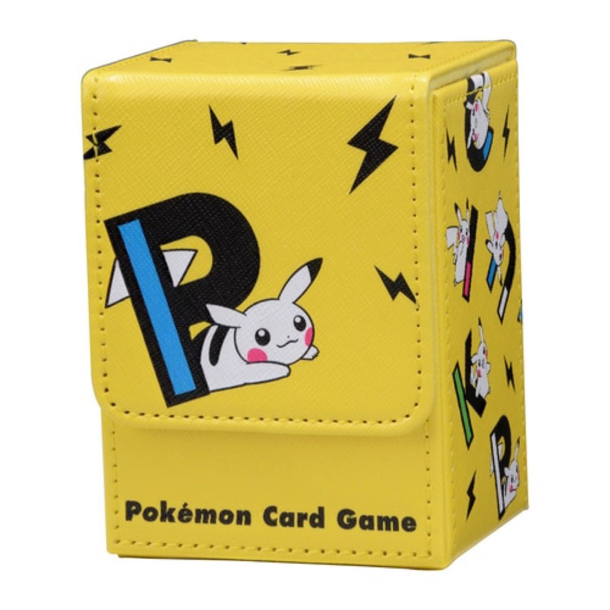 ポケモンカードゲーム PIKAPIKACHU YE デッキシールド スリーブ フリップデッキケース プレイマットケース PTCG