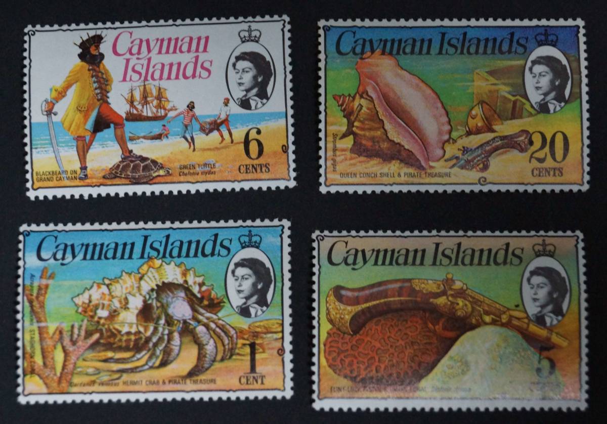 【寂】イタリア サンマリノ 1967年『名画』3種,イギリス領 ケイマン諸島『貝』10種 切手 計13種 s60123_画像3