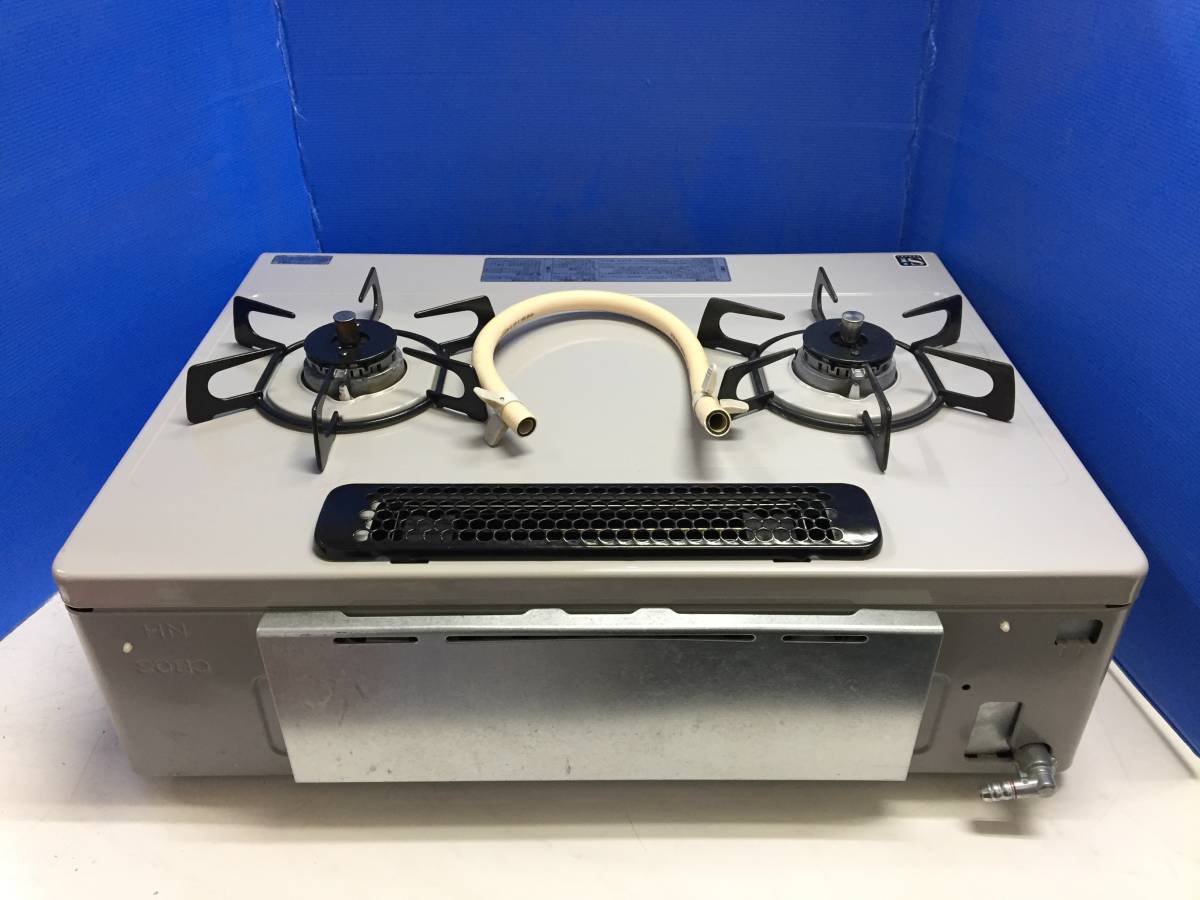 no-litsuNORITZ city gas 2. portable cooking stove NLW2277TBEM 2019 year made secondhand goods 328