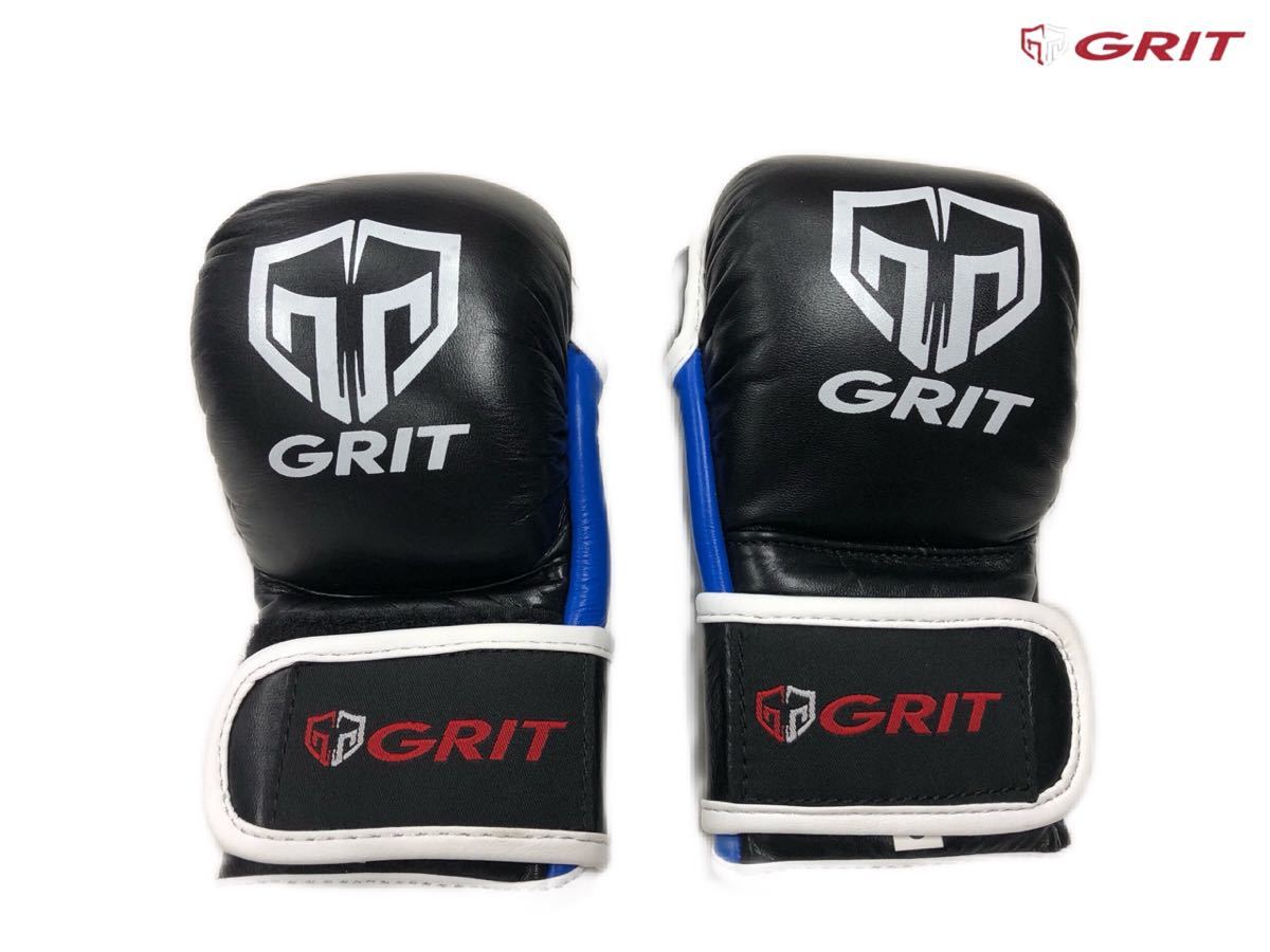 GRIT PROFESSIONAL VELCRO BOXING GLOVES 2311 BK/WH/SL GRIT PROFESSIONAL VELCRO BOXING GLOVES 2311 BK/WH/SL