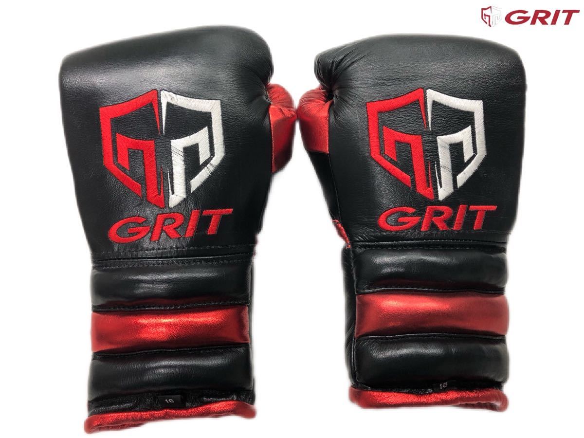 GRIT LACE UP MX BOXING GLOVE メキシコ製　紐式_画像1