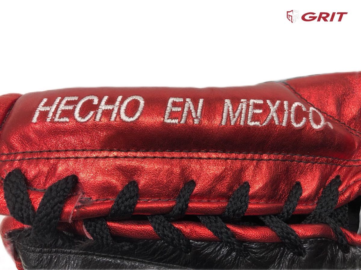 GRIT LACE UP MX BOXING GLOVE メキシコ製　紐式_画像8