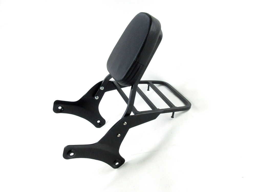  carrier attaching back rest half gloss black * new goods sissy bar HONDA Shadow 400 Shadow 400 Classic NC44