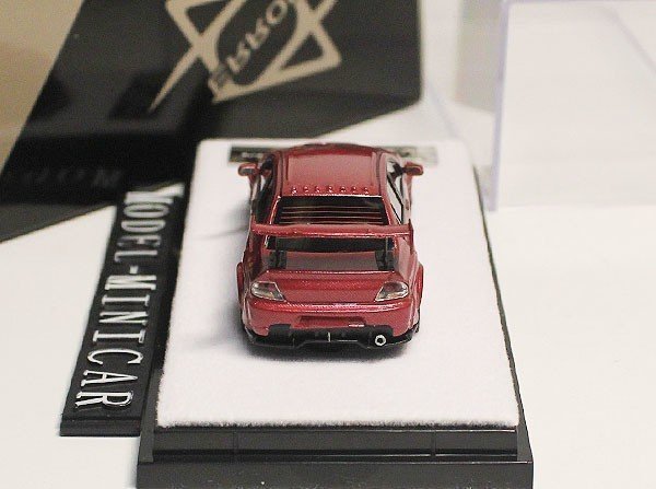 ▲Red Carbon！限定品！Mitsubishi 1/64 ランサーエボリューション Lancer EVO VII 7 Voltex TE37 IX 9 新品_画像3