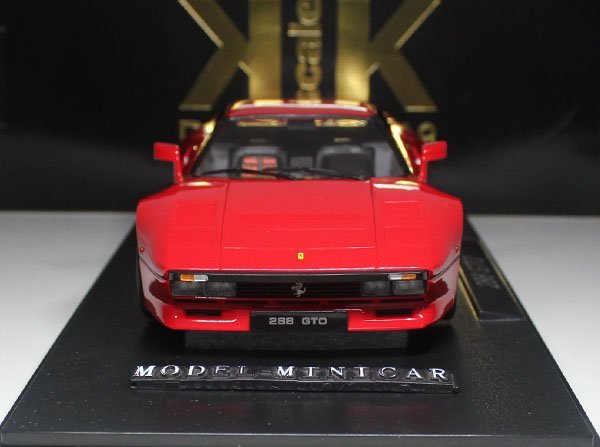 ▲入手困難！KK 1/18 フェラーリ Ferrari 288 GTO 1984 赤_画像2