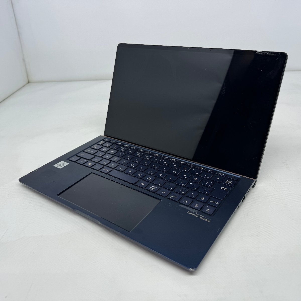 ◎1円スタート ASUS Zenbook 13 UX334F Intel Core i7 第10世代 メモリ不明 SSD512GB 13.3インチ 画面割れ ジャンク 現状品 /0124e8_画像1