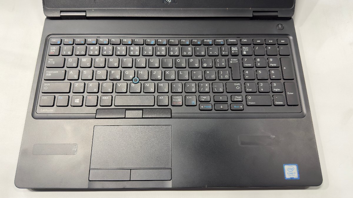 ◎OS無 BIOS起動確認のみ◎DELL Latitude 5580 Intel Core i7-7600U メモリ16GB ストレージなし 15.6インチ FHD 無線LAN /0110e14_画像3