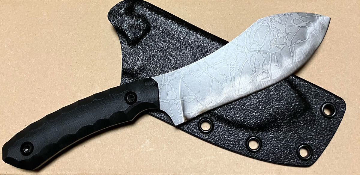 キクナイフ× GUNS & SHOOTING Collaboration Knife ネスムック　新品未使用　限定10本_画像2