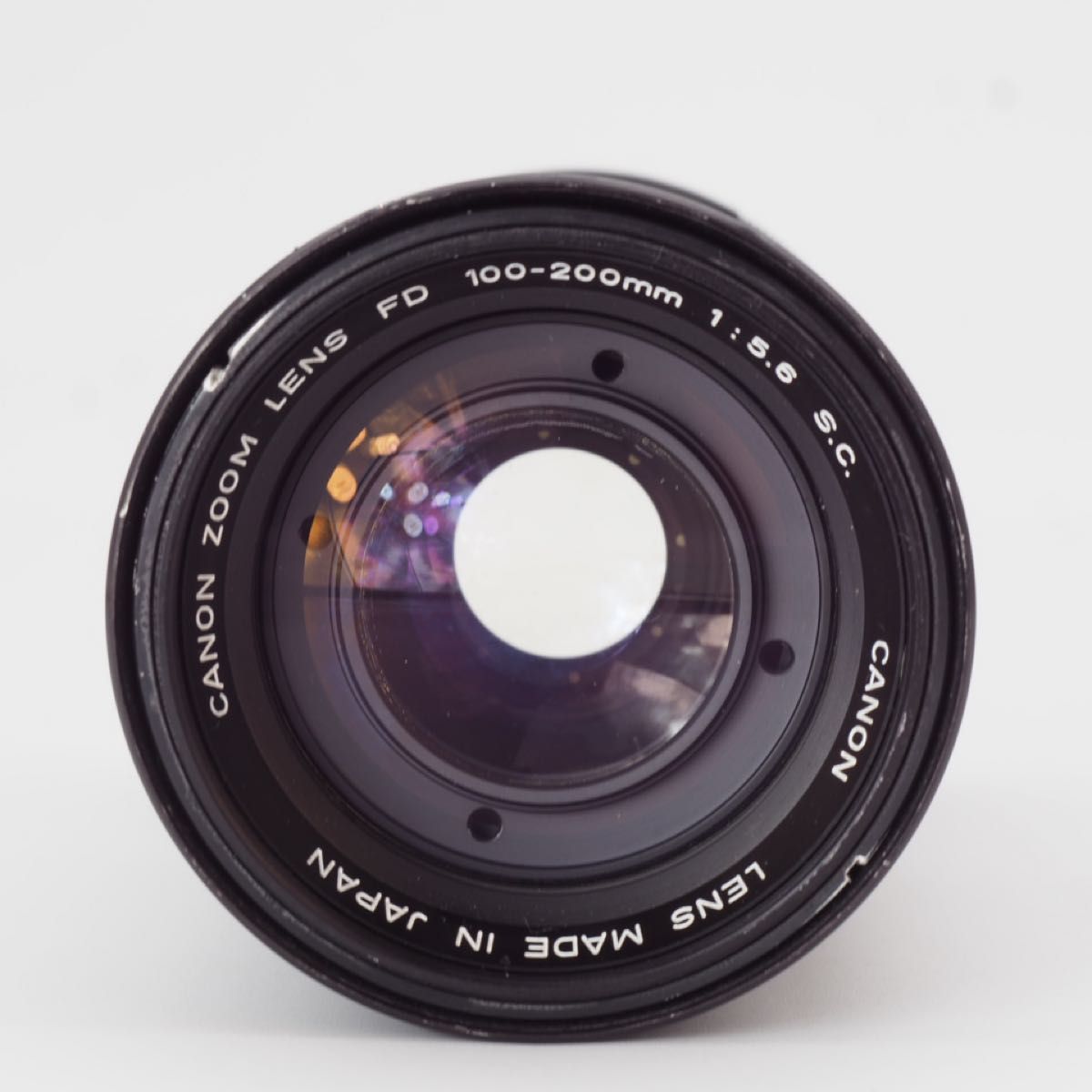Canon キヤノン Zoom FD 100-200mm f5.6 S.C. オールドレンズ