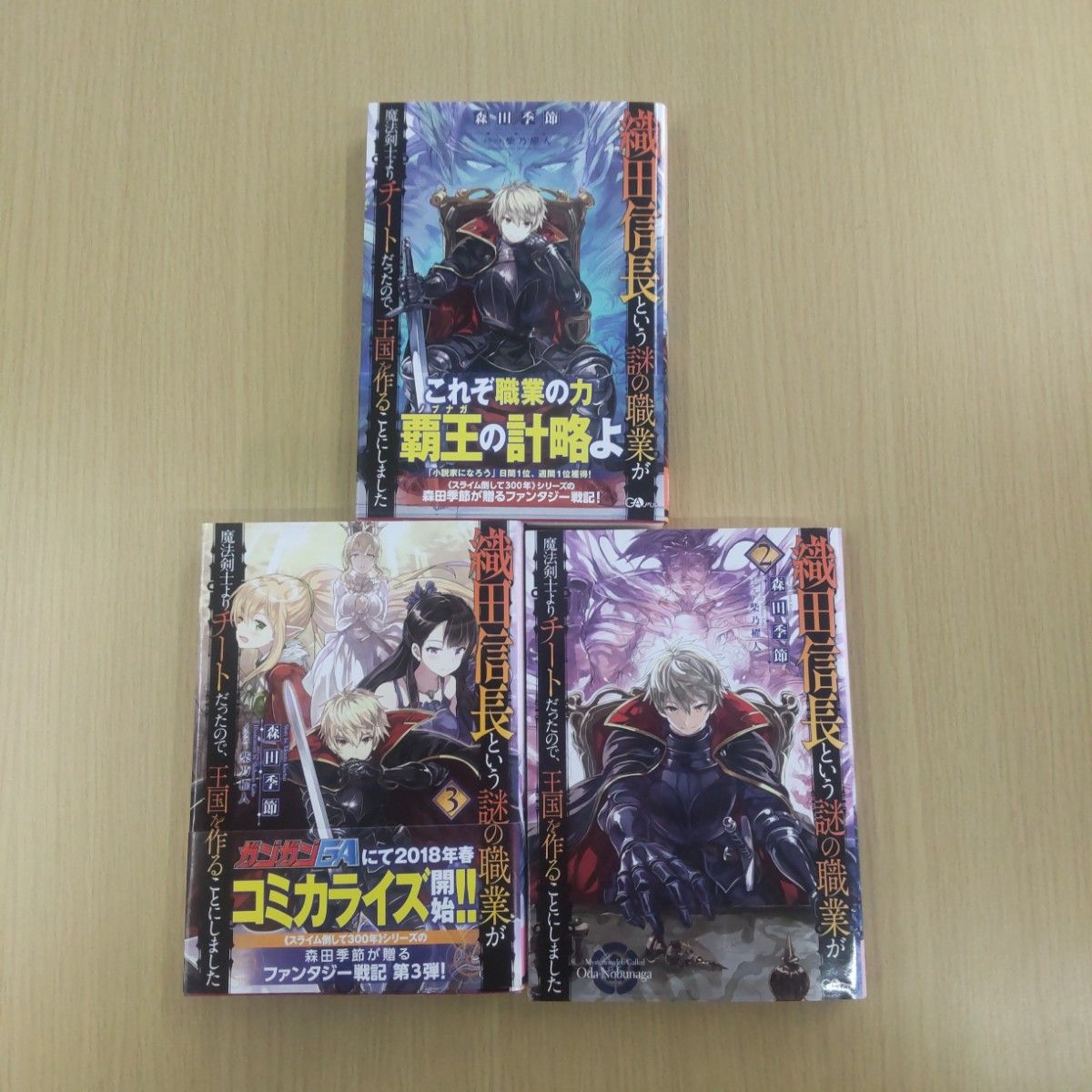 織田信長という謎の職業が魔法剣士よりチートだったので、王国を作ることにしました