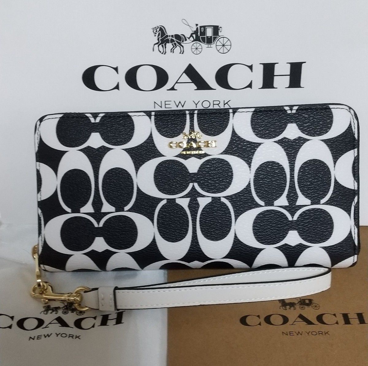 新作 新品未使用 COACH ラウンドファスナー 長財布|Yahoo!フリマ(旧 新作 新品未使用 COACH ラウンドファスナー 長財布|Yahoo!フリマ(旧