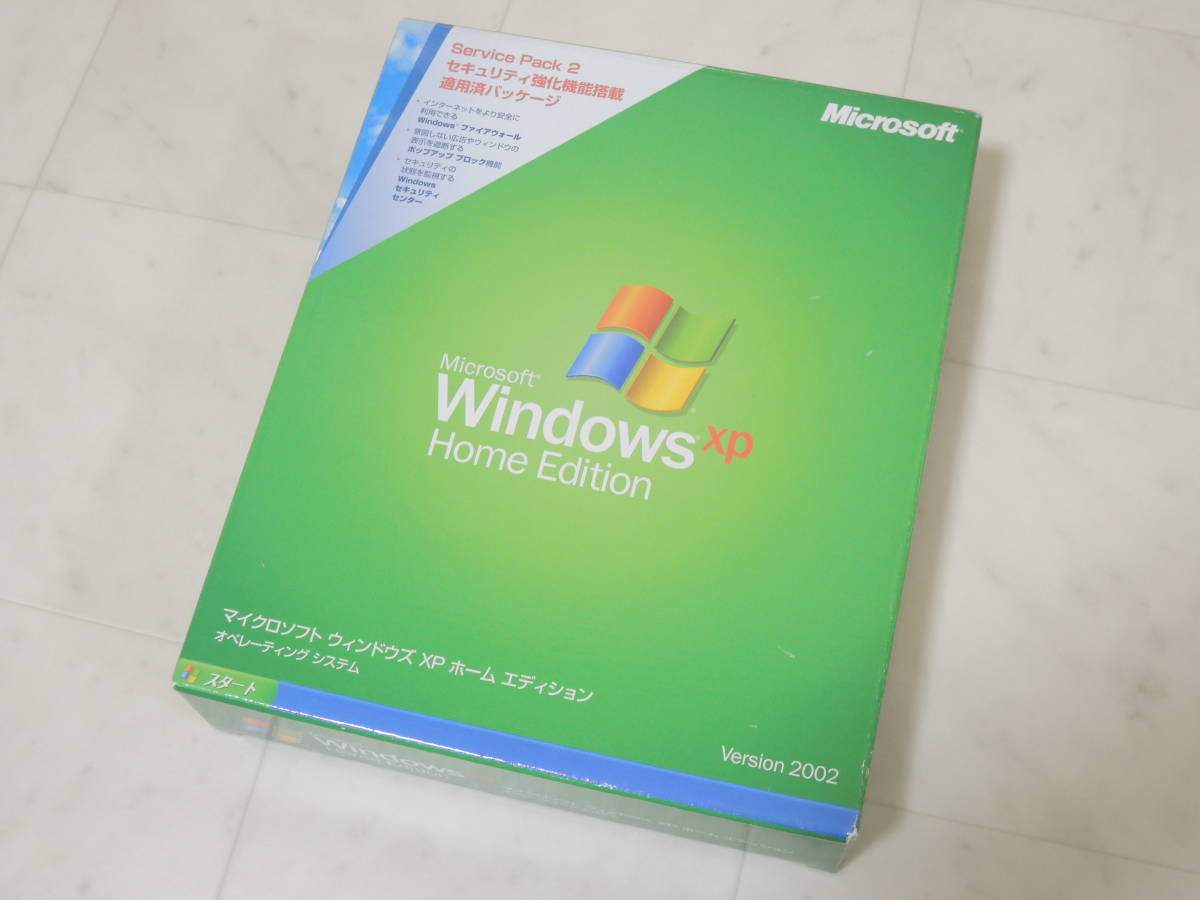 A-05024●Microsoft Windows XP Home Edition Service Pack 2 日本語 通常版 SP3 アップデータ同梱 ホーム SP2 ServicePack_画像1