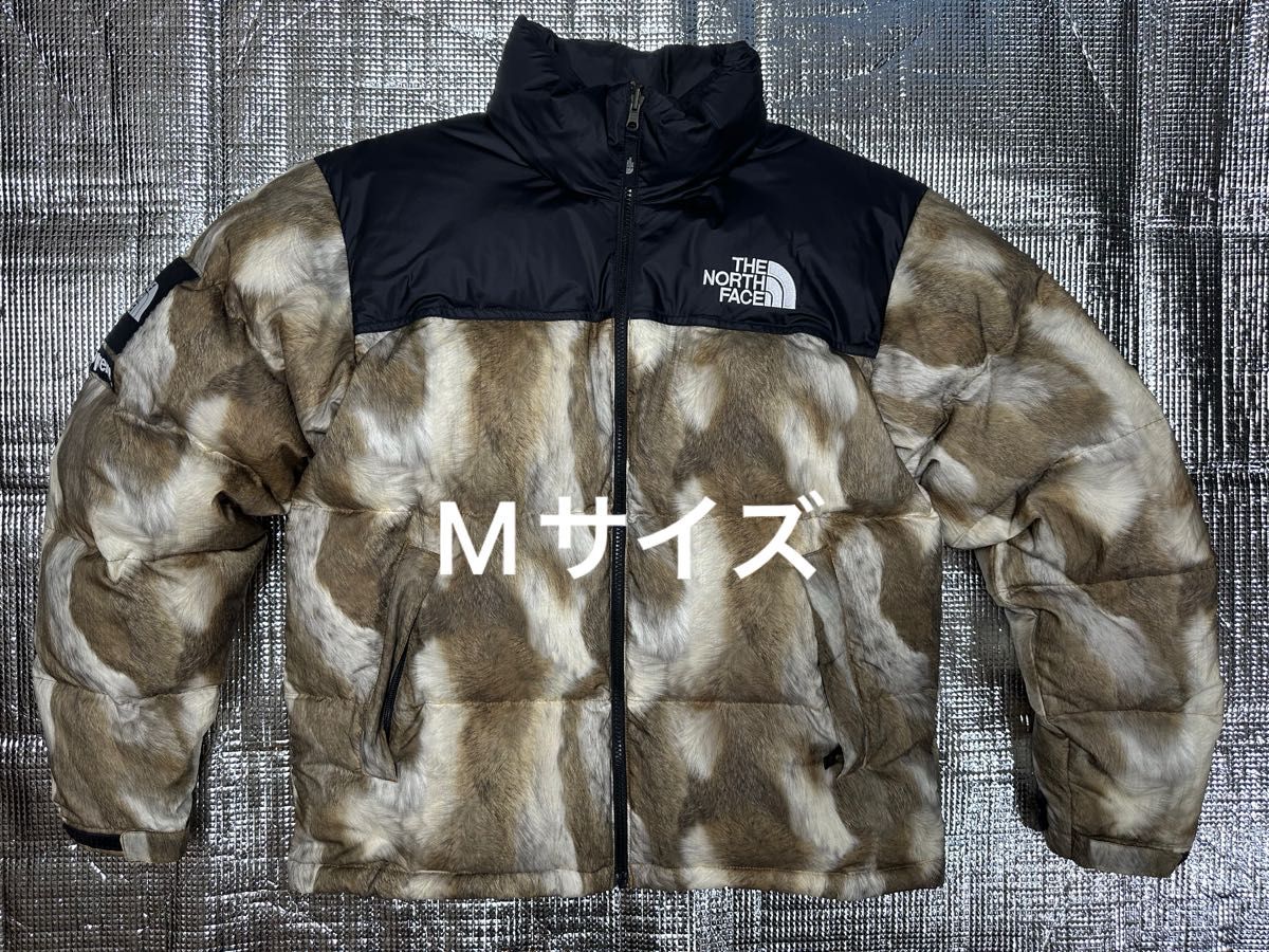 Supreme the north face fur print nuptse シュプリーム ノースフェイス ヌプシ