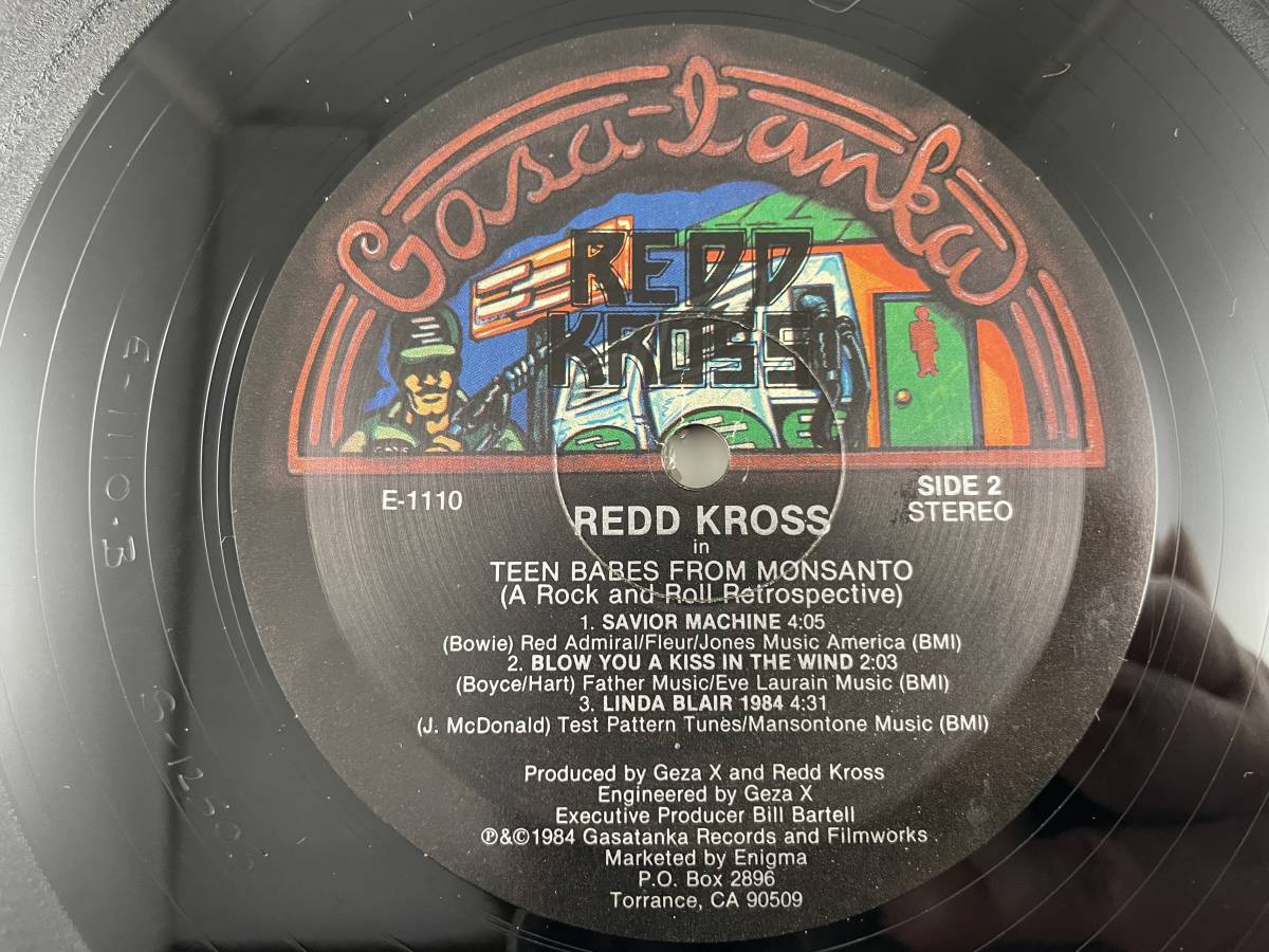 US盤　LP　REDD KROSS　TEEN BABES FROM MONSANTO (A Rock and Roll Retrospective)_画像5
