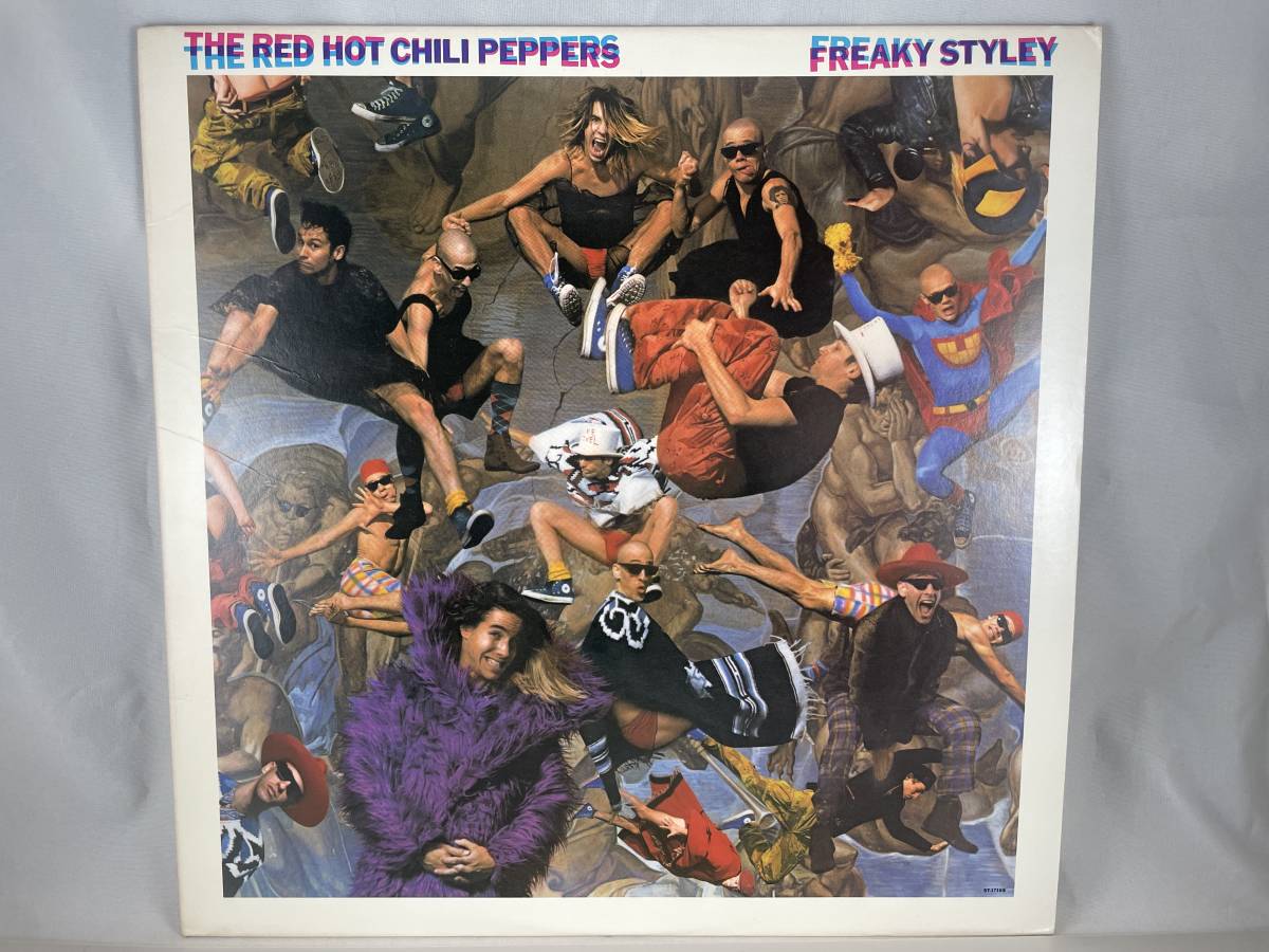 【MASTERED BY EMI /A 刻印】US盤　LP　THE RED HOT CHILI PEPPERS　FREAKY STYLEY_画像1