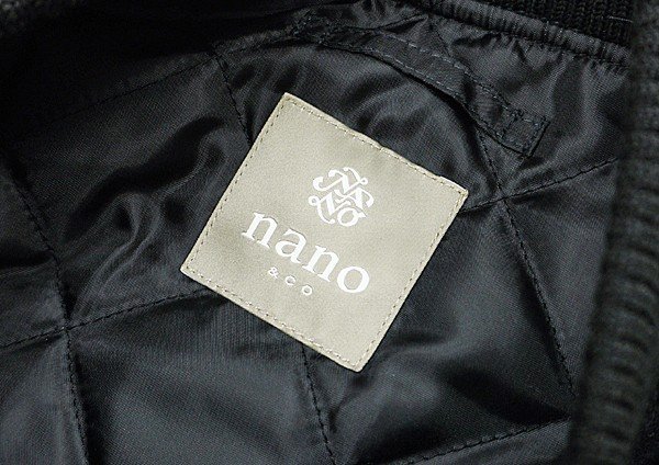 ◇【nano&co ナノ＆コー】ブルゾン ブラック M_画像4