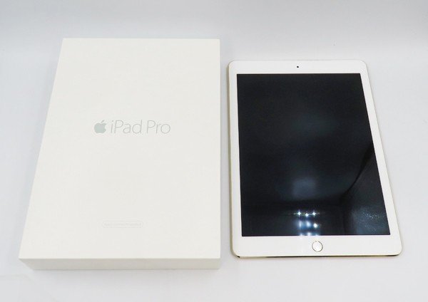 ◇【Apple アップル】iPad Pro 9.7インチ Wi-Fi+Cellular 128GB SIMフリー FLQ52J/A タブレット ゴールド_画像9