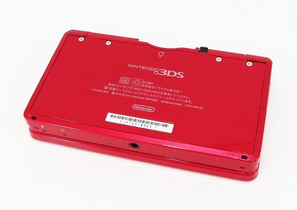 ○【任天堂】ニンテンドー3DS フレアレッド_画像3