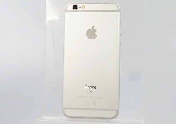 ◇ジャンク【SoftBank/Apple】iPhone 6s 128GB MKQU2J/A スマートフォン シルバー_画像1