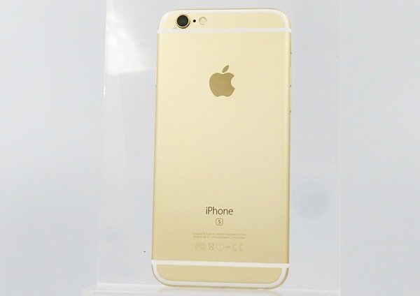 ◇【au/Apple】iPhone 6s 128GB MKQV2J/A スマートフォン ゴールド_画像1