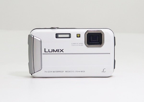 ◇【Panasonic パナソニック】LUMIX DMC-FT25 コンパクトデジタルカメラ ホワイト_画像1