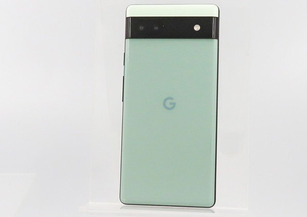 ◇【au/Google】Google Pixel 6a 128GB SIMフリー GB17L スマートフォン セージ_画像1