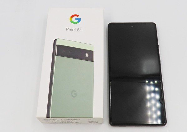 ◇【au/Google】Google Pixel 6a 128GB SIMフリー GB17L スマートフォン セージ_画像9