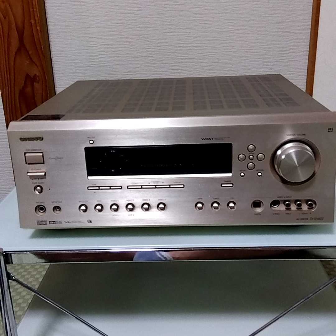 ★ONKYO　TX-SA602★5.1ch　AVサラウンドアンプ　リモコン＋取説付き★ ジャンク品_画像5