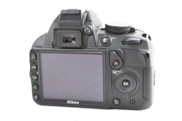 ★実用美品★NIKON ニコン D3100 ボディ シャッター回数3318★♯13231_画像3