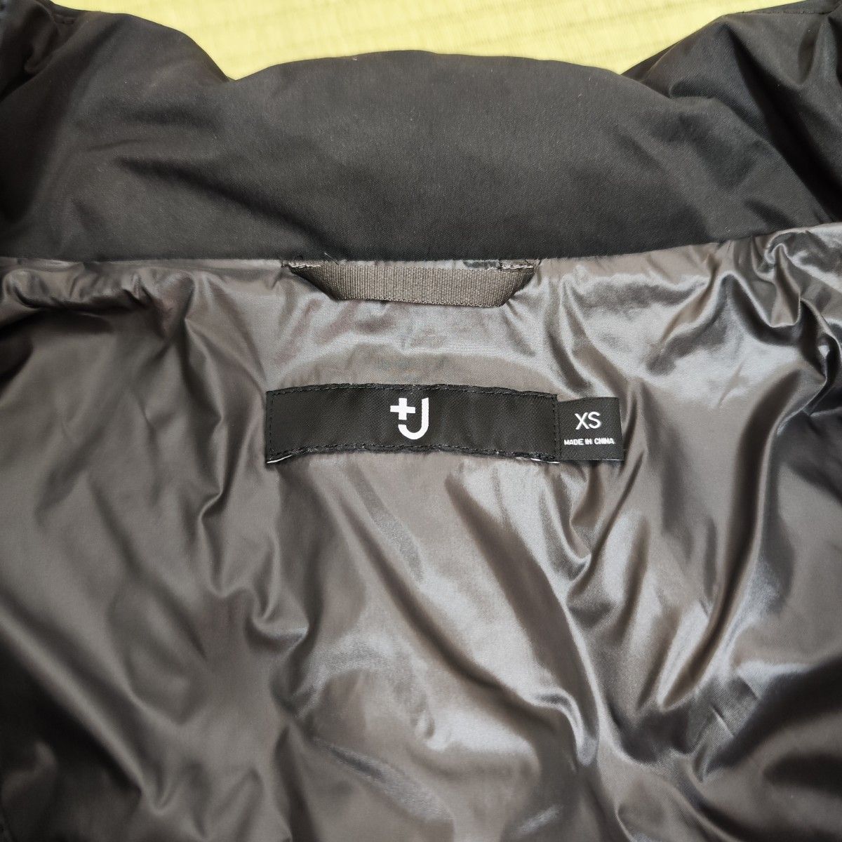 UNIQLO +J ダウンオーバーサイズパーカ XS ブラック ユニクロ 黒 ダウンジャケット