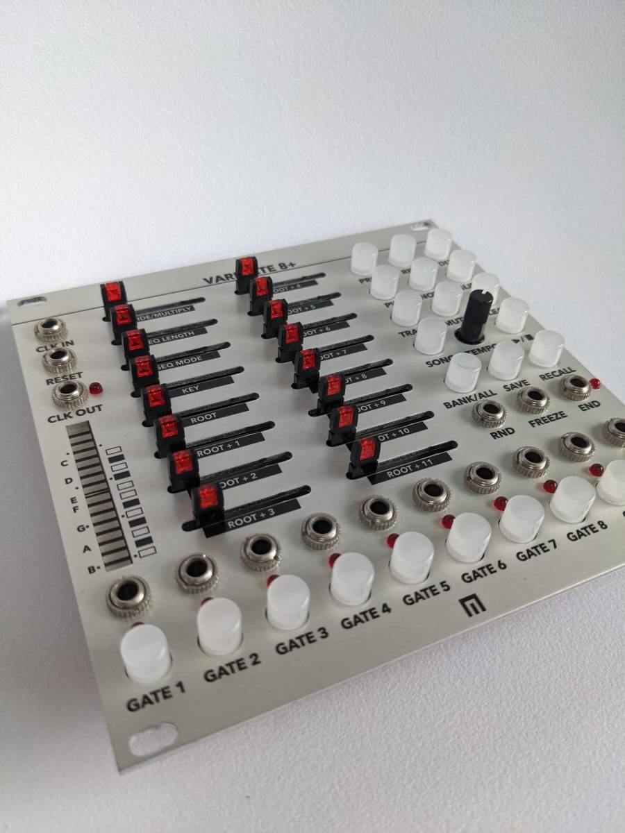 Malekko Heavy Industry Varigate 8+ シーケンサー モジュラーシンセ ユーロラック modular sequencer eurorackの画像3