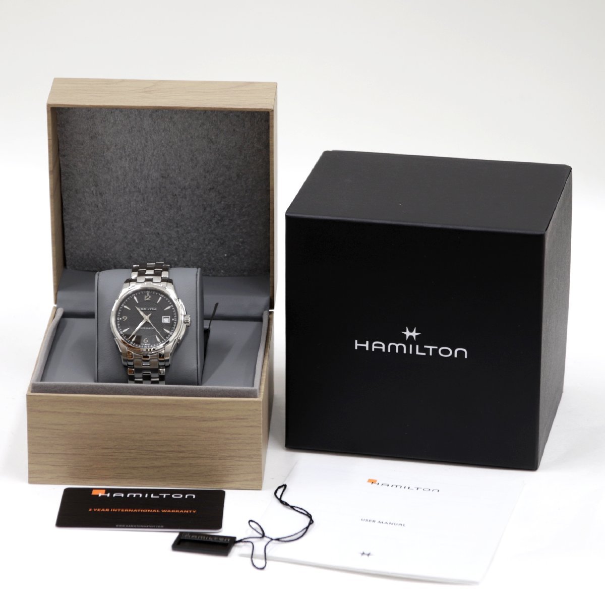 ハミルトン ジャズマスター ビューマチック H32515135 腕時計 腕時計 シースルーバック 裏スケルトン オートマ メンズの画像6