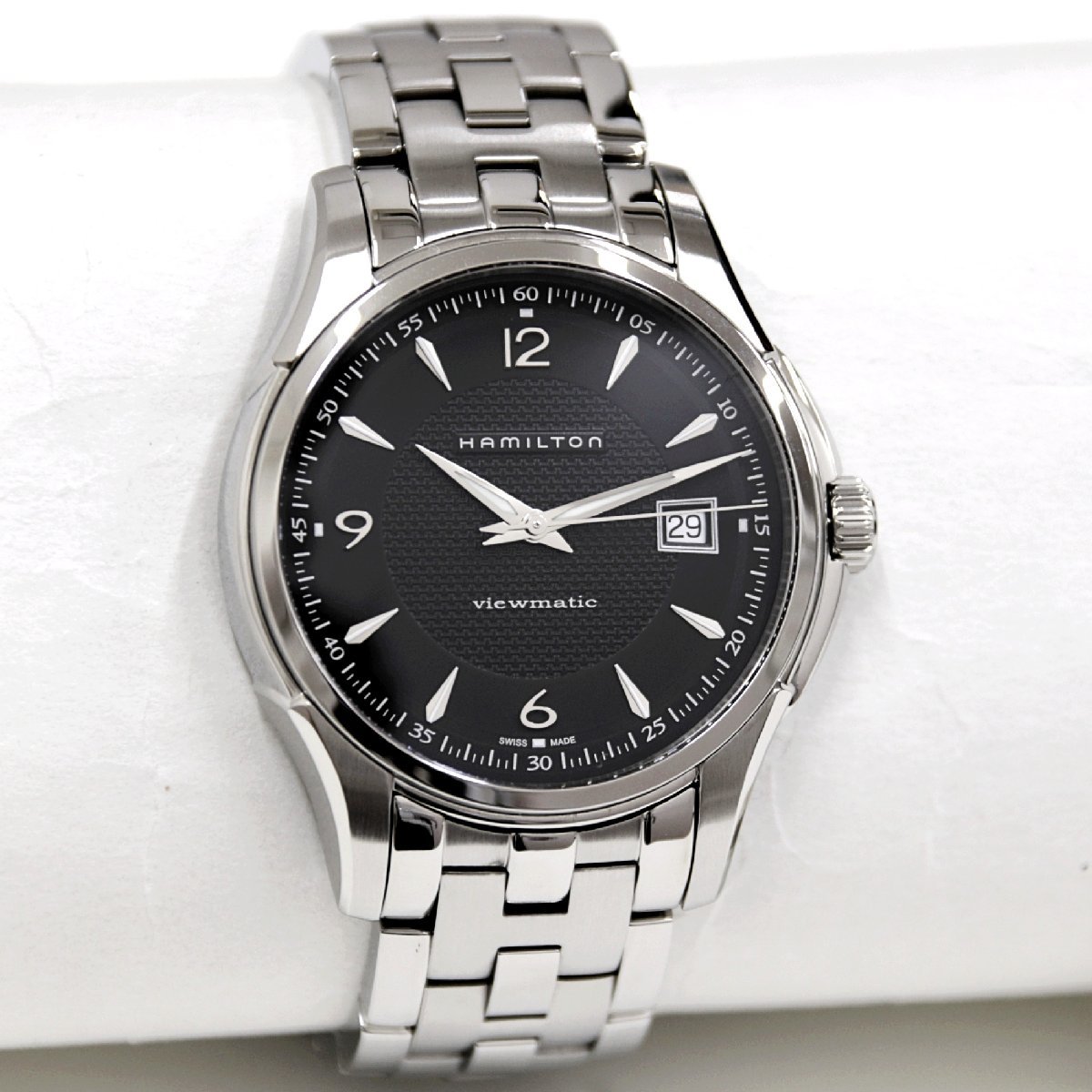 ハミルトン ジャズマスター ビューマチック H32515135 腕時計 腕時計 シースルーバック 裏スケルトン オートマ メンズの画像3