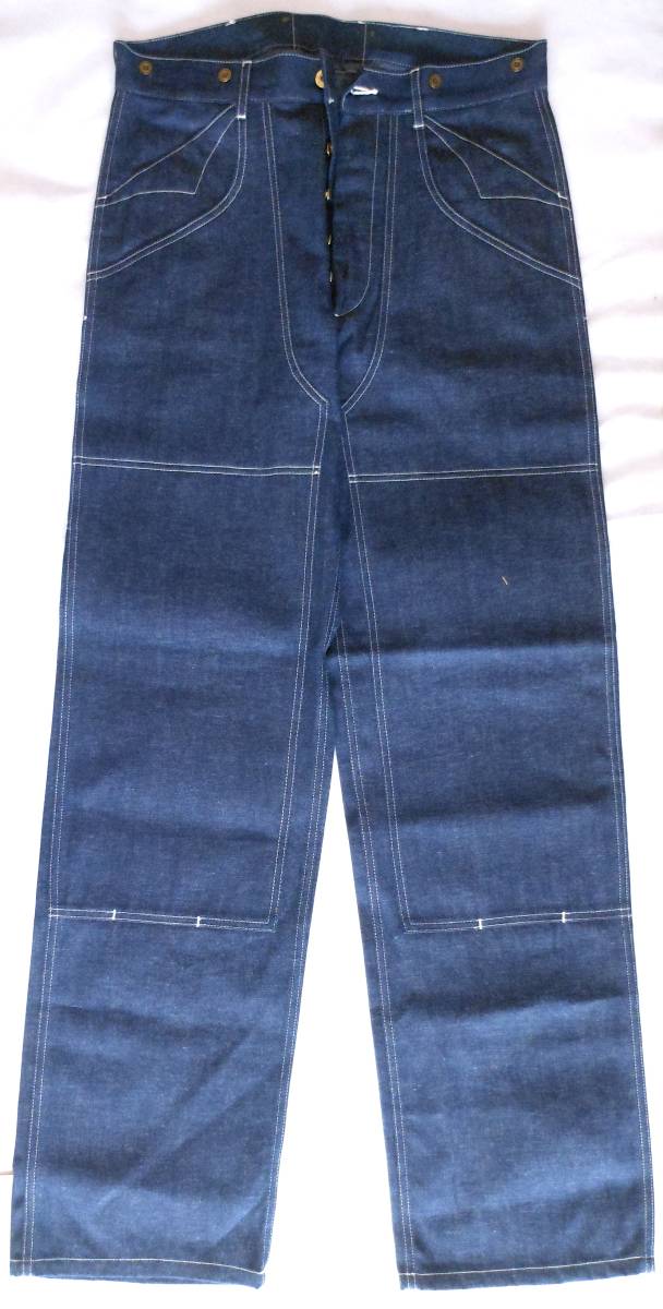 新品★Dapper`s(ダッパーズ) ダブルニ－ワークパンツ「Classical Railroader Double Knee Work Pants」W34 定：29.480円 てい_画像10