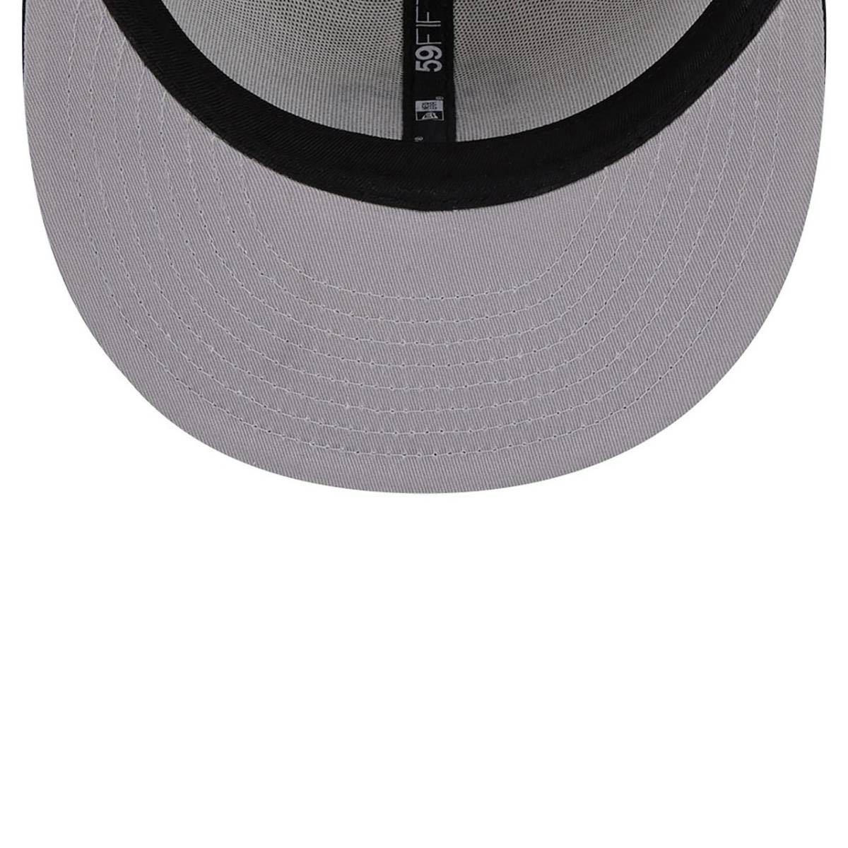 ☆正規品新品☆NEWERA 59FIFTY ニューエラ キャップ 帽子 野球帽 5950シリーズ パドレス ストーン×ブラック ツートーン 62.5cm_画像5
