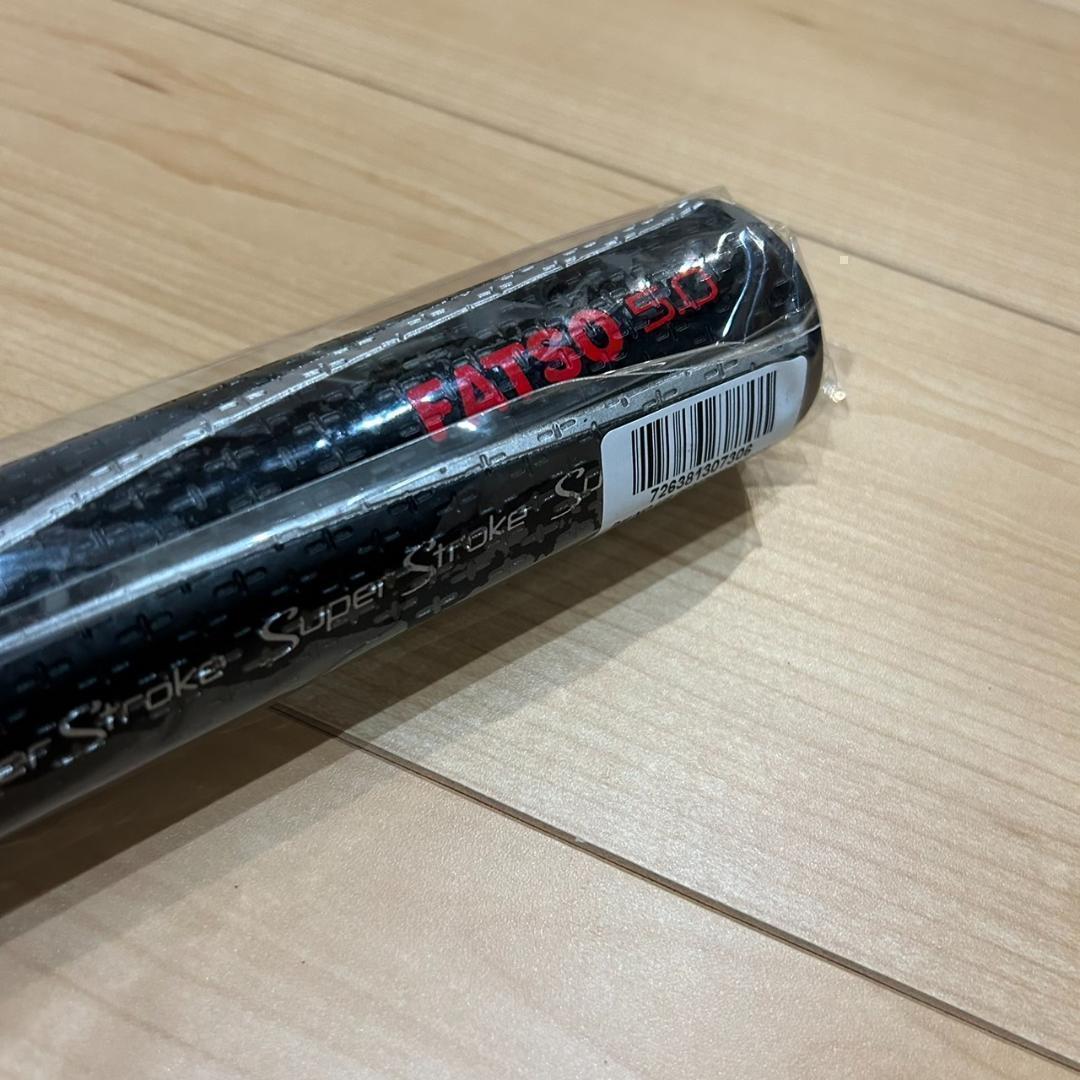 お買い得です！スーパーストローク FATSO5.0 赤×黒　ゴルフパターグリップ　格安　ゴルフ用品　グリップ交換　直径3.8cm　大人気_画像6