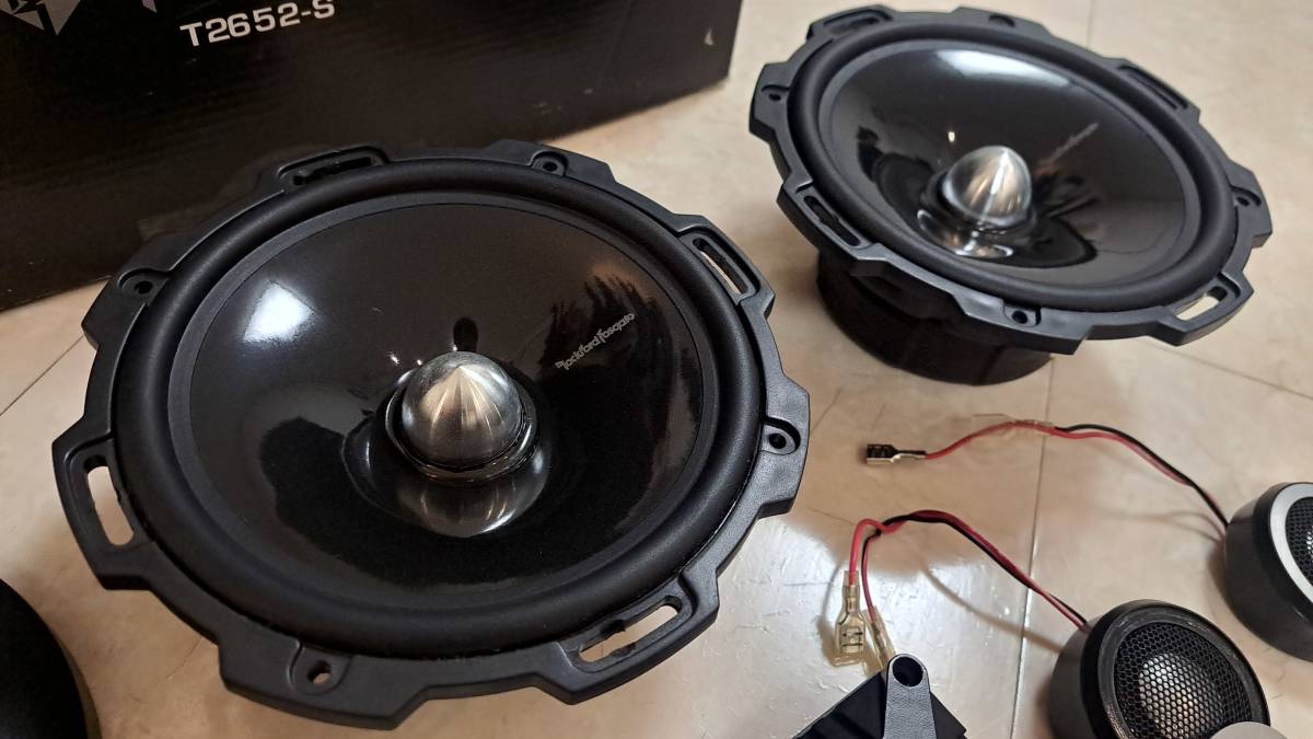 ロックフォード Rockford Fosgate T2652-S　元箱　取説有り_画像2