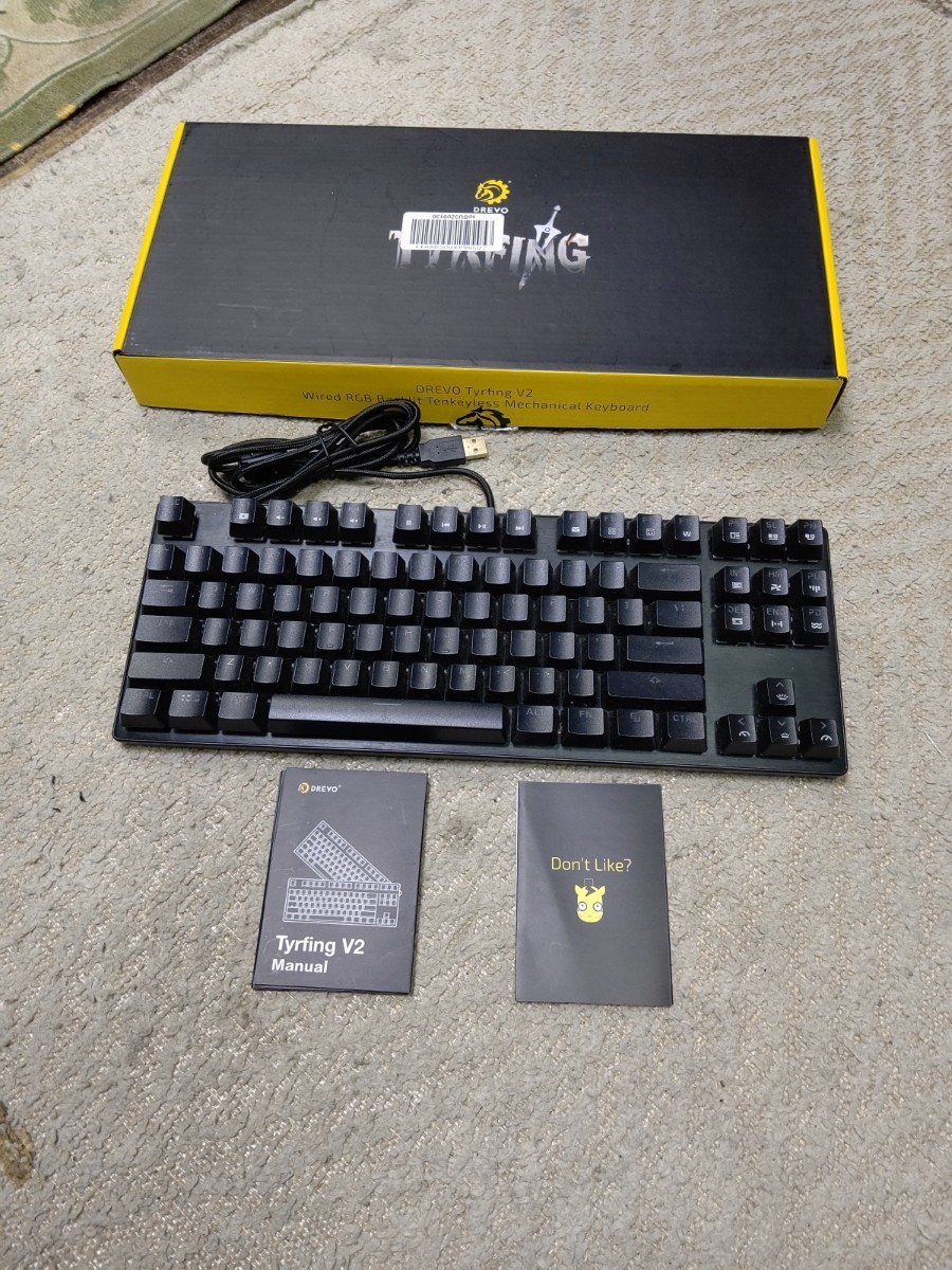 Игровая клавиатура Drevo Tyrfing v2/Operation Не подтвержден, мусор