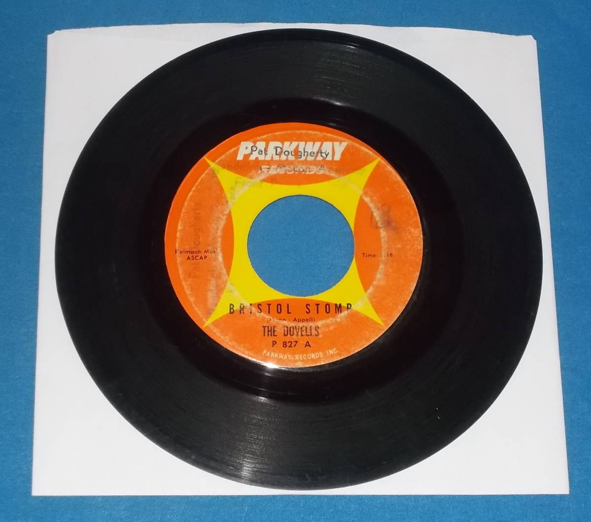 ☆7inch EP★US盤●THE DOVELLS/ダヴェルズ「Bristol Stomp/ブリストル・ストンプ」60s名曲!●_画像1