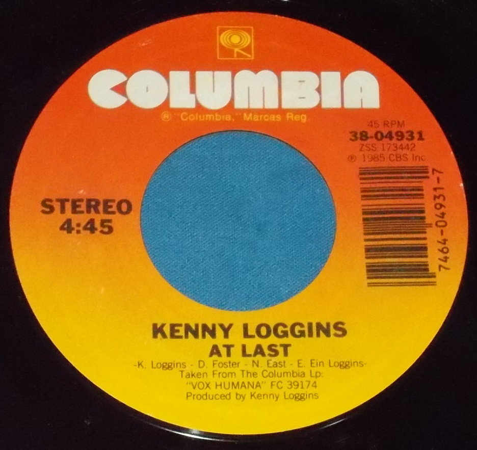 ☆7inch EP★US盤●KENNY LOGGINS/ケニー・ロギンス「Forever/フォーエヴァー」80s名曲!●_画像3