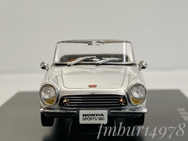 ＜絶版・未展示＞EBBRO　エブロ　1/43　Honda SPORTS 360 1962 (Silver) 　ホンダ　スポーツ　（シルバー）_画像4