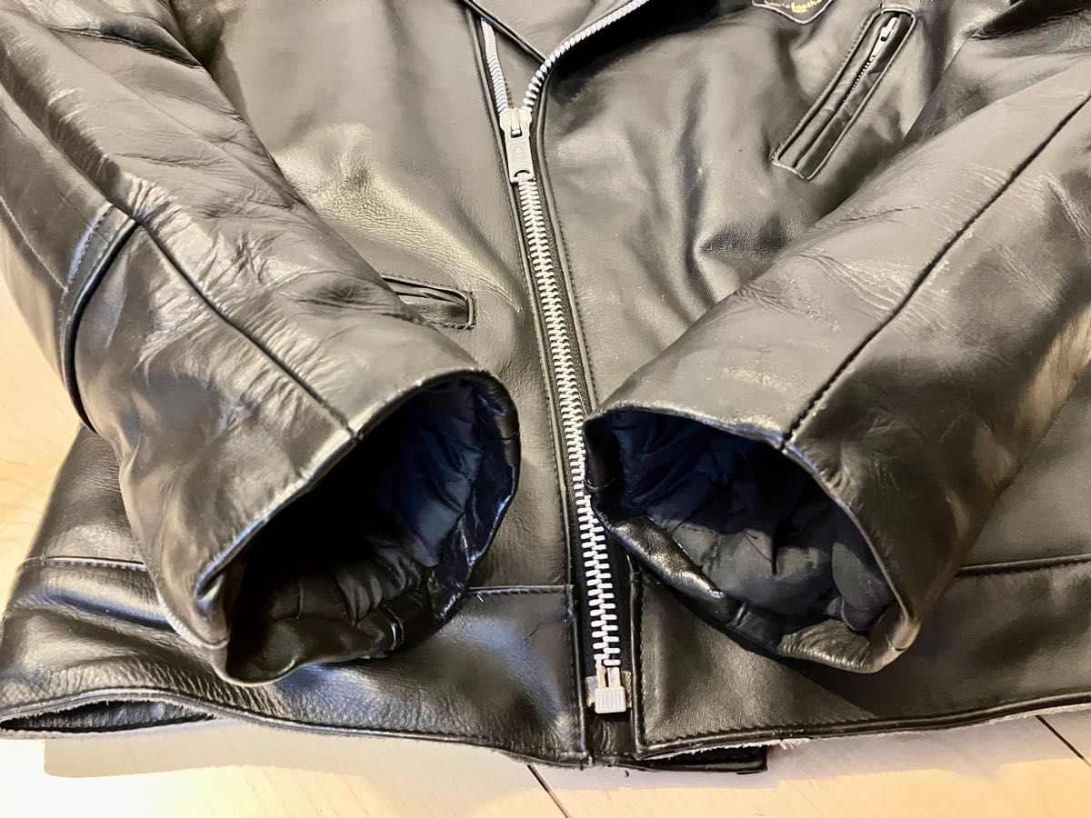 80年代！超美品！Lewis Leathers ルイスレザー ヨーロッパ ヴィンテージ カウハイド 