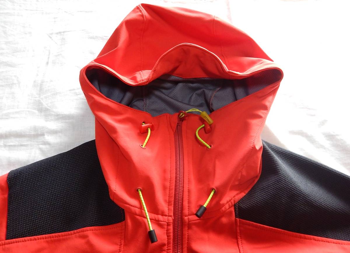 MILLET ミレー ソフトシェルジャケット メンズS K SHELD JACKET MIV6852 フーディー アルパイン 冬山 雪山 ハイキング_画像4